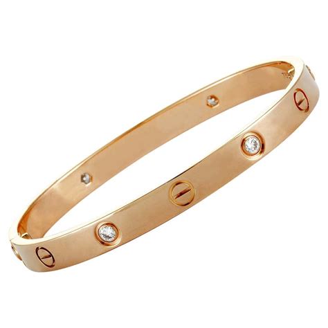 Cartier Love 18k Yellow Gold Bracelet With Screwdriver At 1stdibs