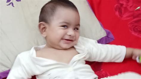 7 Month Baby Cute Smile😄😃😆😀😋😋 Youtube