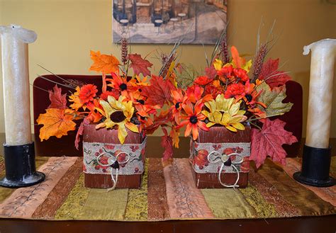 Easy Diy Fall Centerpiece Dollar Tree Crafts Gina Tepper