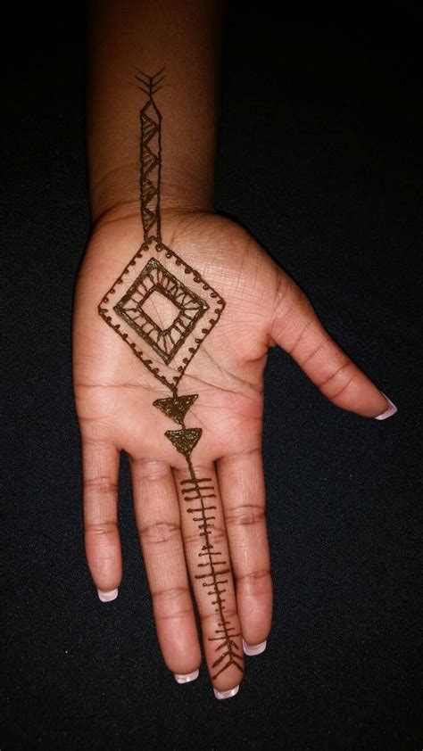 Palm Of Hand Henna From Professional Event