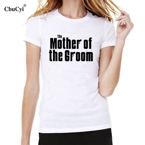 Cbucyi Funny Wedding T Shirt The Mother Of The Groom Tshirt Wedding