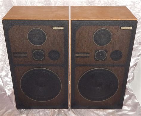 Pioneer Cs G203 Vintage Home Speakers Reverb