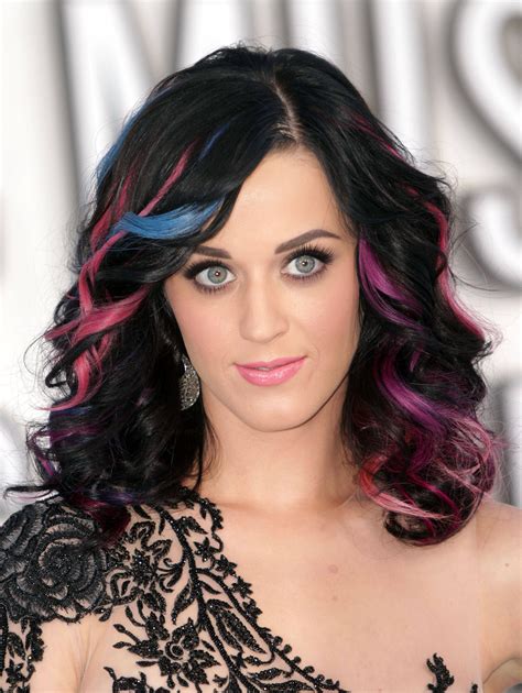 Katy Perry With Black Hair
