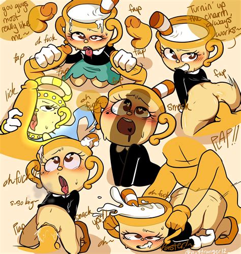 Rule 34 Aged Up Astranger Comic Cowgirl Position Cuphead The Delicious Last Course Cuphead