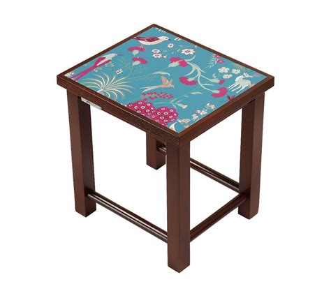 Step outside and live with barbeques galore today! Shop for Teal Floral Galore Nested Table | India Circus