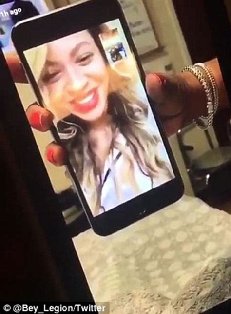 [pics] Beyonce Facetimes Ebony Banks Photos Of Surprise Call To Fan With Cancer Hollywood Life