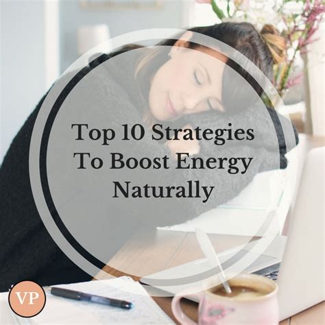 Top 10 Strategies To Boost Energy Naturally — Valerie Piccitto