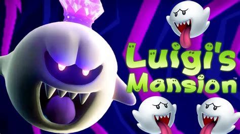 All King Boo Moments Luigis Mansion 1 And 2 Youtube