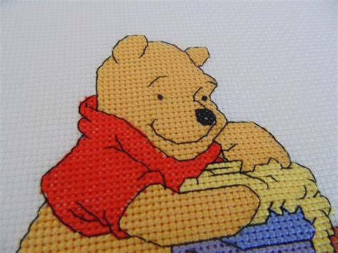Kiwi Gets Crafty Cross Stitch Winnie The Pooh
