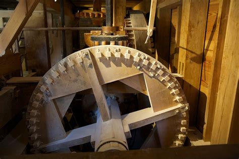 Ten Facts About The Gristmill Wooden Gears Water Wheel Grist Mill