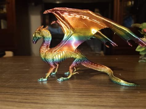 3D Printed Rainwing From Wings of Fire Series - Etsy