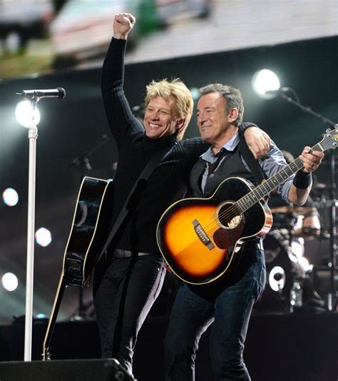 Jon Bon Jovi And Bruce Springsteen Jon Bon Jovi Bruce Springsteen