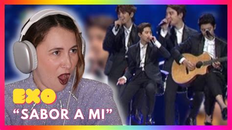 Exo 엑소 Sabor A Mi Mireia Estefano Reaction Video Youtube