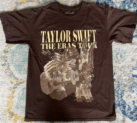 Taylor Swift Official Eras Tour Merch Self Titled Album T Shirt Medium
