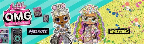 Lol Surprise Omg Sketches Fashion Doll With 20