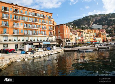 The Idyllic French Riviera Town Of Villefranche Sur Mer Is A Popular