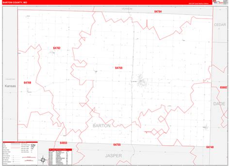 Maps Of Barton County Missouri