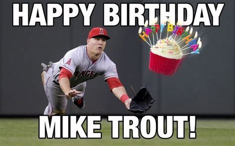 Amazing Happy Birthday Baseball Meme Photo Quotesbae