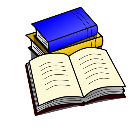 School Textbook Clip Art Cliparts Schoolbooks Png Download 600569
