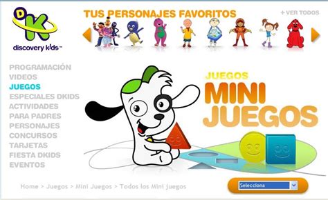 Todos los juegos de tu serie animada favorita de discovery kids para jugar online. RECURSOS PARA CLASE: MINI JUEGOS VARIADOS DISCOVERY KIDS