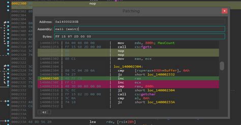 Patching An Interactive Binary Patching Plugin For Ida Pro