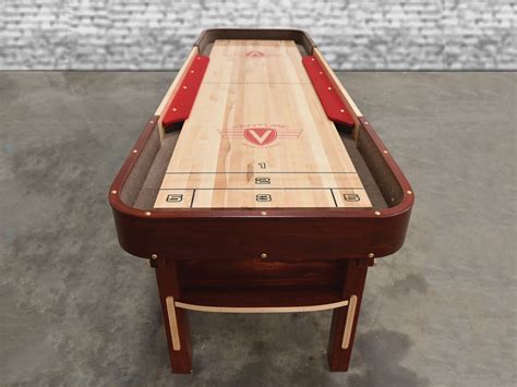 12 Foot Venture Grand Deluxe Cushion Shuffleboard Table Made In The