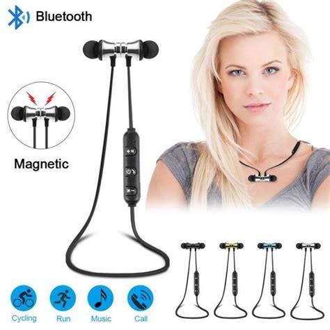 Magnetic Bluetooth Earphones Elicpower
