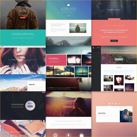 Html5 Website Templates Free Download Of Html5 Up Responsive Html5 And