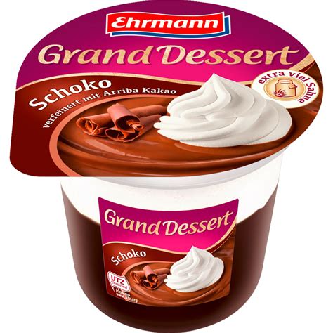 Ehrmann Grand Dessert Schoko 190g | Dessert ...