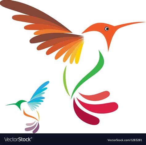 Hummingbird Royalty Free Vector Image Vectorstock