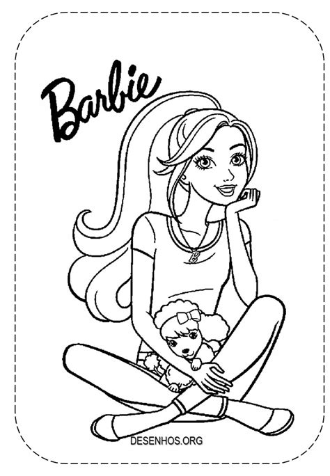 Barbie Para Imprimir E Colorir Desenhos E Riscos Pdmrea Porn Sex Picture