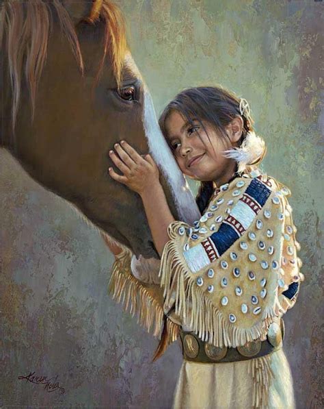 Karen Noles Paintings Of Native American Indians 1 Indiani Nativi