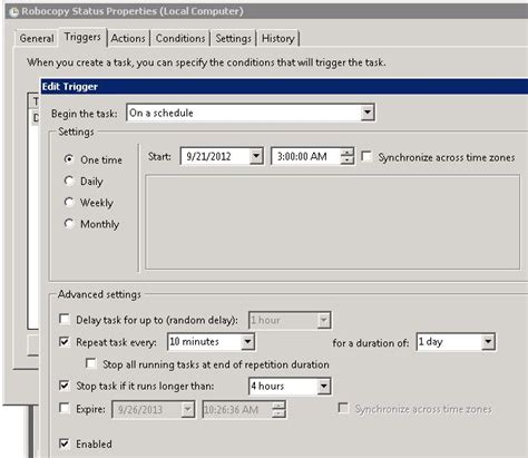 Robocopy And Task Sequence The Desktop Team