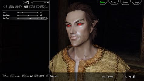 Vrayth S Racemenu Presets Male And Female Efm High Poly Head At