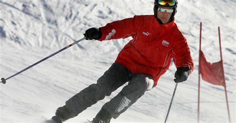 Michael Schumacher Ski Accident Video Shows Man Skiing Down Steep