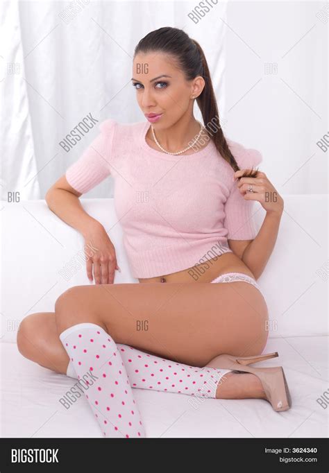 sexy girl couch image and photo free trial bigstock