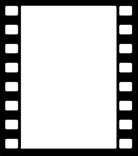 Download Hd Film Reel Border Png Black And White Film Strip
