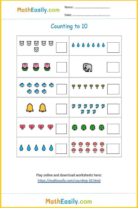 Counting Objects Worksheets Math Counting Worksheets Math Worksheets