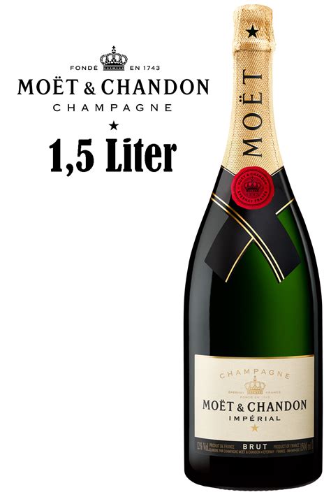 Moët & chandon champagner ist die weltweit bekannteste champagnermarke. Moët & Chandon Brut Imperial Champagner - 1,5 Liter Magnum ...