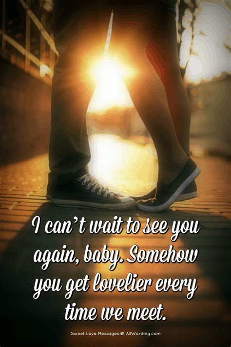 50 Devastatingly Sweet Love Messages For Her Cant Wait To See You