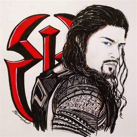Roman Reigns Drawing Picture Find The Perfect Roman Reigns Stock Photos