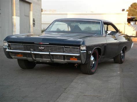 1968 Impala Rare With The Hidden Headlights Looks Sinister General