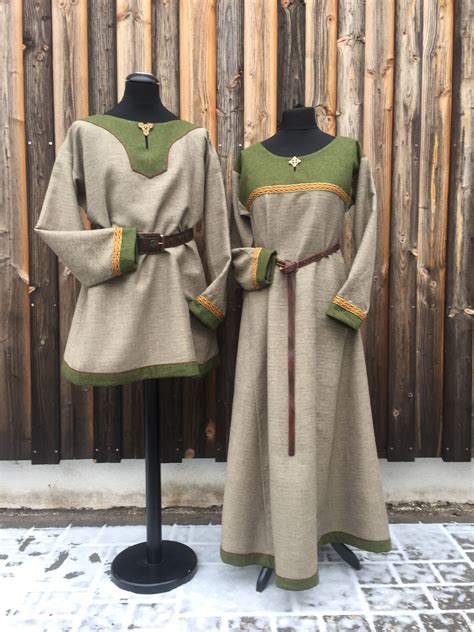 Viking Costume Dress And Apron Ingrid The Etsy Artofit