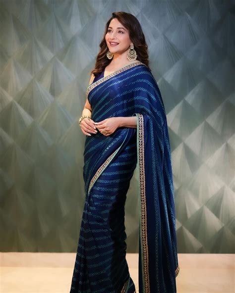 4 Saris From Madhuri Dixits Wardrobe That Are The Perfect Wedding