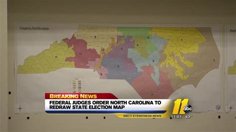 Federal Court Orders North Carolina To Redraw Districts Hold Elections