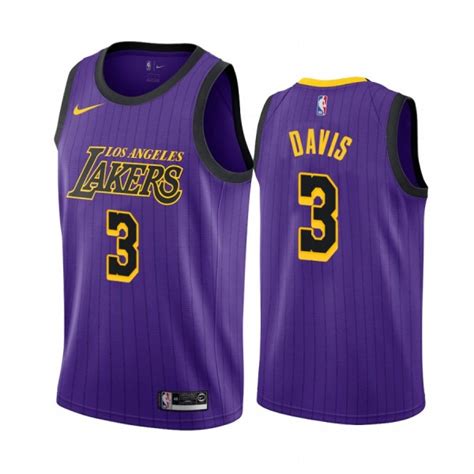 Anthony Davis Los Angeles Lakers 3 2019 20 City Maillot Free Download