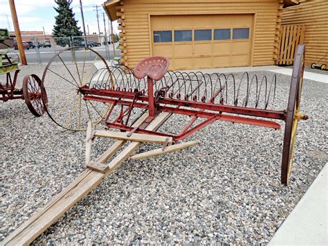 Dump Rake Powell Wy Old Agricultural Equipment On