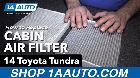 Toyota Tundra Changing Cabin Air Filter