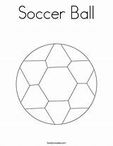 Coloring Soccer Ball Play Tracing Outline Twistynoodle Built California Usa Noodle Twisty sketch template