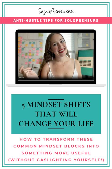 Mindset Shifts That Will Change Your Life Sagan Morrow